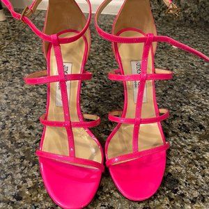 Jimmy Choo pink strappy sandals